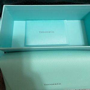 Tiffany & Co. TCO Eyeglass Case and Box with Microfiber Cloth